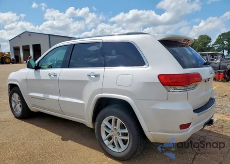 2016 Jeep Grand Cherokee Overland из США, поврежденный, VIN 1C4RJECG9GC464276